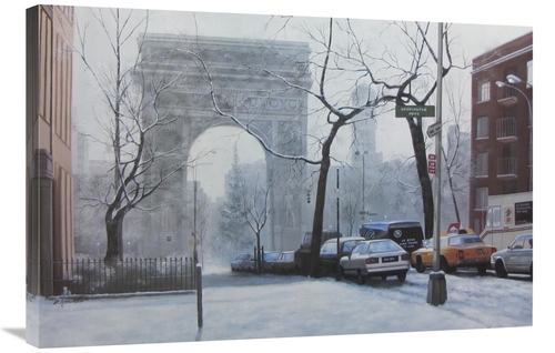 Global Gallery GCS-398716-2436-142 24 x 36 in. Wash Square Art Print -