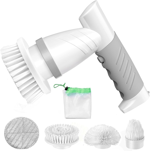 Electric Spin Scrubber, Cordless Electric Cleaning Brush