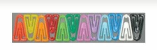 Plastiklips Paper Clips X Large Size 30 Pack ASSORTED Colors (LP-4700)