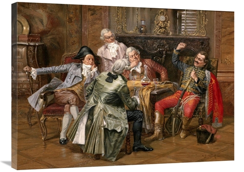 Global Gallery GCS-267987-36-142 36 in. A Good Story Art Print - Alber