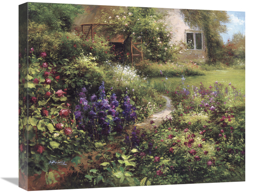 Global Gallery GCS-116014-22-142 22 in. The Secret Garden Art Print - 