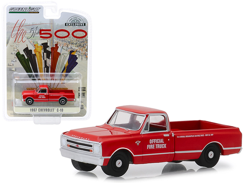 1967 Chevrolet C-10 Fire Pickup Truck Red \51th Annual Indianapolis
