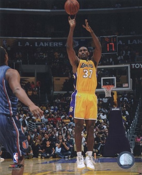 Photofile PFSAALV03901 Ron Artest 2009-10 Action Sports Photo - 8 x 10
