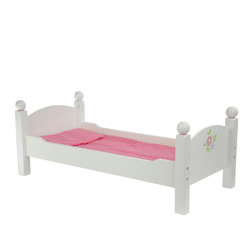 Olivia's Little World White Doll Wooden Bunk Bed