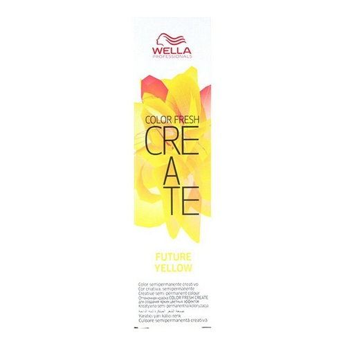 Semi-Permanent Tint Color Fresh Create Future Wella 9819/12 Yellow (60