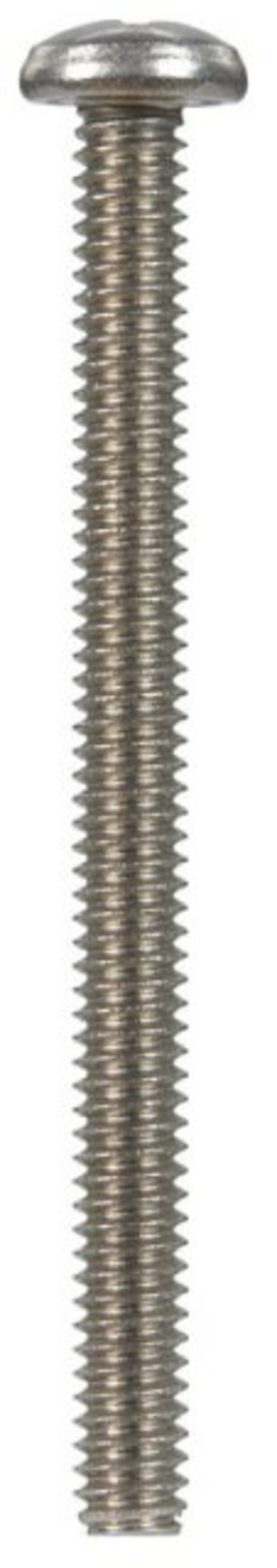 Hillman 828602 0.25-20 x 3 in. Phillips Pan Head Stainless Steel Machi