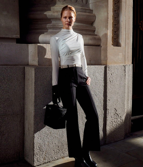 Anell Golf Stretching Golf Bootcut - Black