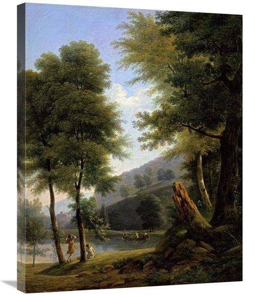 Global Gallery GCS-281711-30-142 30 in. Idyllic Landscape - Paysage Id