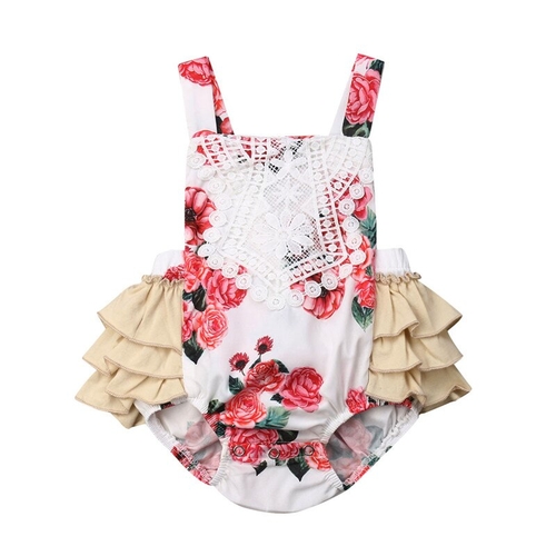 Newborn Summer Clothes Cute Infant Baby Girl