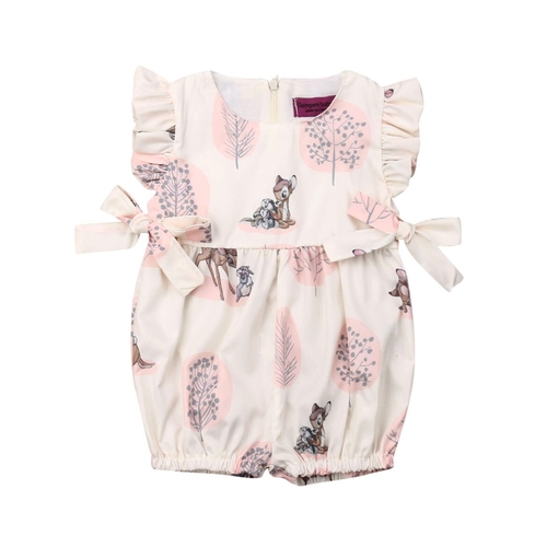 0 24M Fashion Baby Girl Summer Clothing Cute Deer