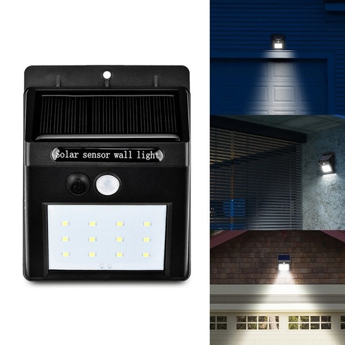 Lightme 12 LEDs Solar Light Sensor Motion Wall
