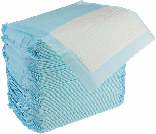 Absorbent Underpads 17 x 22. Pack of 300 Fluff Filler Disposable