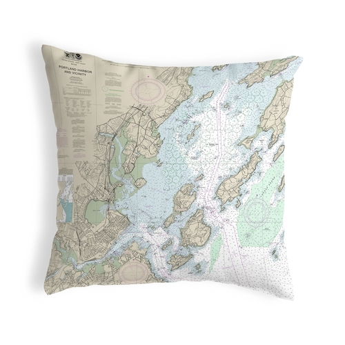 Betsy Drake NC13292PL Portland Harbor & Vacinity, ME Nautical Map 