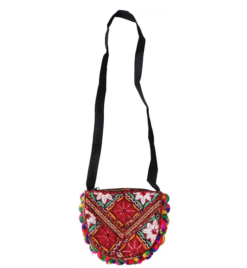 Medium Traditional small sling bag Multicolor