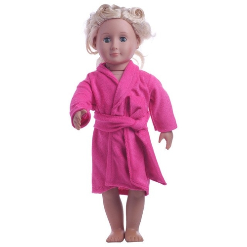 Cute Soft Robe Dolls Robe Fit For 18 inch Our
