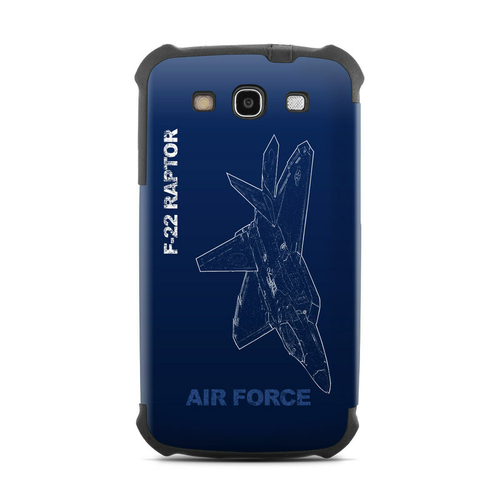 DecalGirl SGS3BC-USAF-F22 Samsung Galaxy SIII Bumper Case - F-22 Rapto