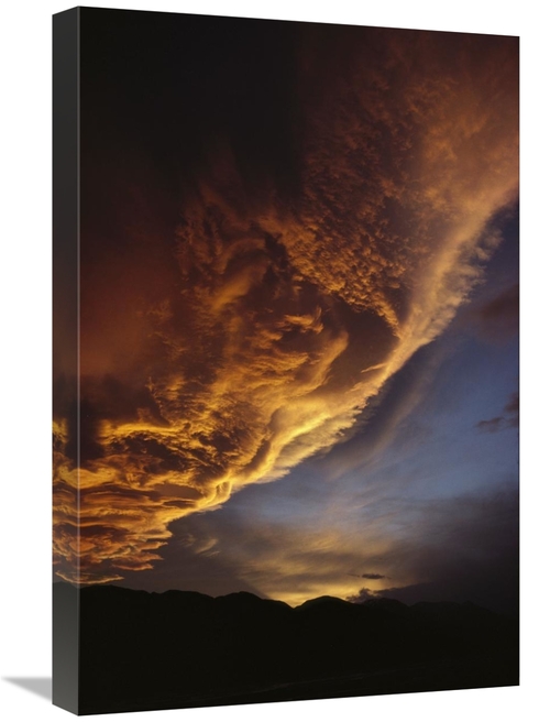 Global Gallery GCS-453511-1624-142 16 x 24 in. Sunset on Storm Clouds 