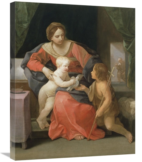 Global Gallery GCS-456797-2228-142 22 x 28 in. Virgin & Child with Sai