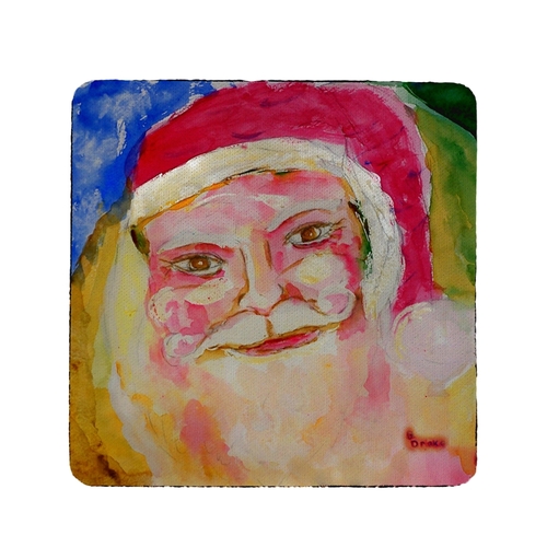 Betsy Drake CT909 Santa Face Coaster - Set of 4