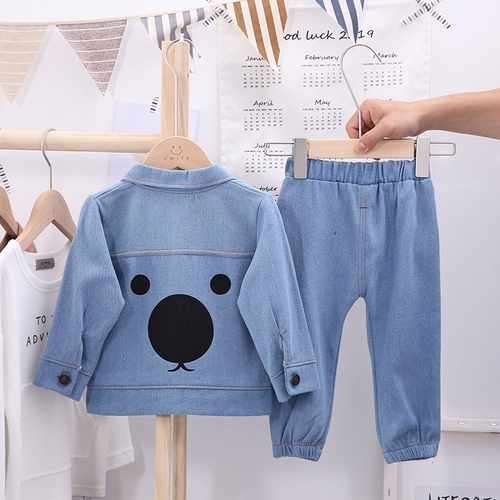 100% Brand New Spring Children Long Sleeve Outfits