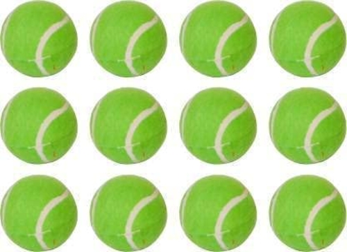 Sports Cricket Tennis Ball Pack of 12