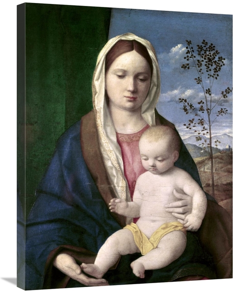 30 in. Madonna & Child No.2 Art Print - Giovanni Bellini