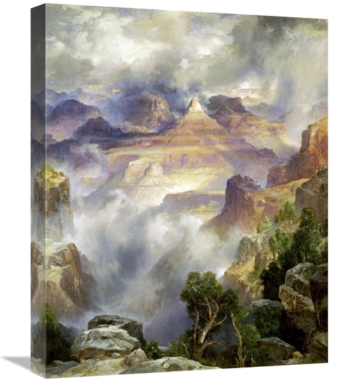 Global Gallery GCS-278763-22-142 22 in. Canyon Mists, Zoroaster Pe
