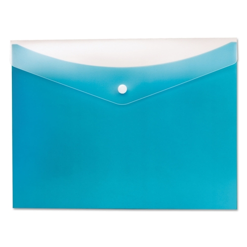 Tops Business Forms 95562 8.5 x 11 in. Poly Snap Envelope - Blueberry