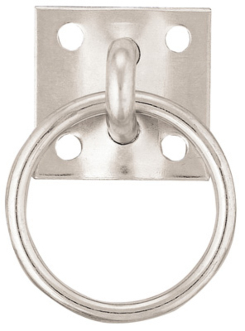 Weaver Leather BC00052-ZP 1.75 x 1.88 in. Ring Plate