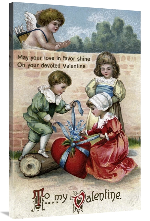 Global Gallery GCS-280979-44-142 44 in. May Your Love in Favor Shine o