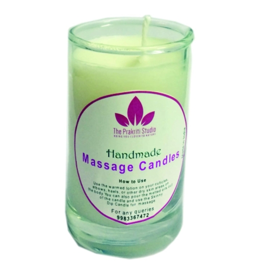 The Prakriti Studio Massage Candle 