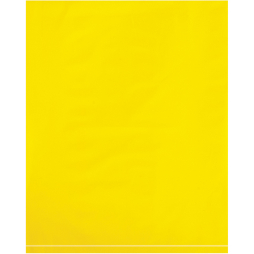 Box Partners PB465Y 8 x 10 in. 2 Mil Yellow Flat Poly Bags - Pack of 1