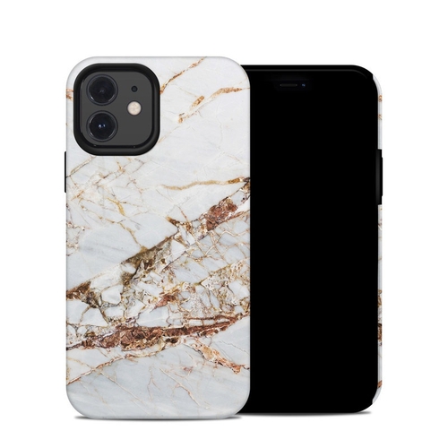 DecalGirl A12HC-HZLMRB Apple iPhone 12 Hybrid Case - Hazel Marble