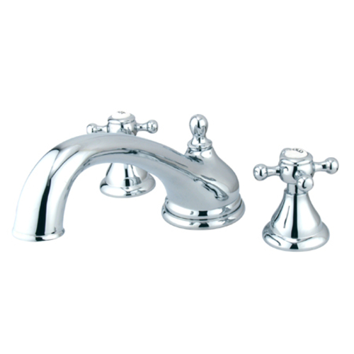 Kingston Brass KS5531BX 8 Inch -18 Inch Widespread Roman Tub Filler - 