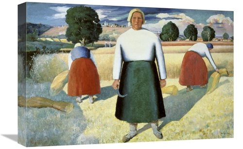 Global Gallery GCS-278338-22-142 22 in. Female Farmers Art Print - Kaz