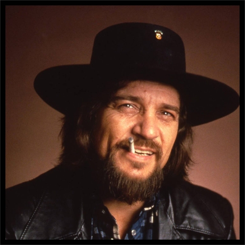 3 Inch Cloth Patch Waylon Jennings