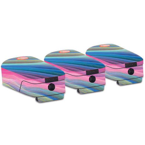 MightySkins AUEVOBAT-Rainbow Waves Skin for Autel Robotics Evo Battery