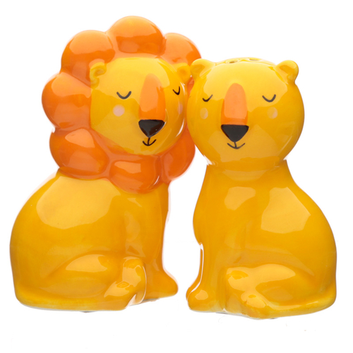 Cute Lion Design Zooniverse Salt and Pepper Set