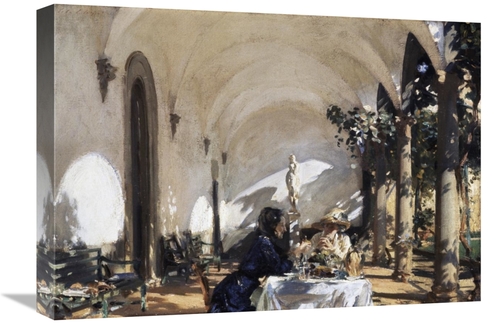 Global Gallery GCS-279983-22-142 22 in. Breakfast in the Loggia Art Pr