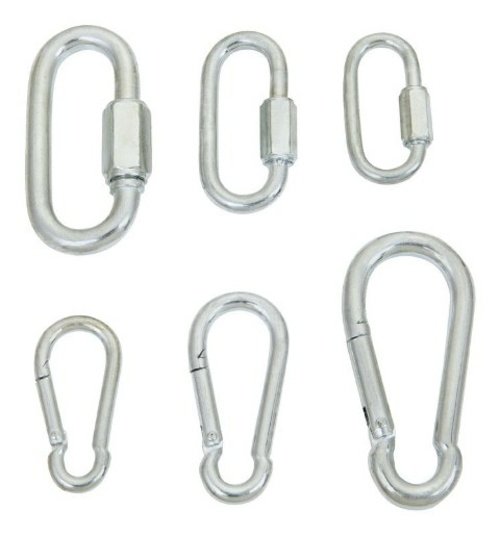 Home Plus DR67365 Snap Hook & Quick Link Set - pack of 12