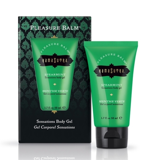 Pleasure Balm Sensations Body Gel - Spearmint - 1.7 Fl. Oz.