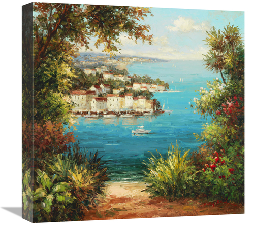 Global Gallery GCS-132513-1818-142 18 x 18 in. Harbor Outlook Art Prin