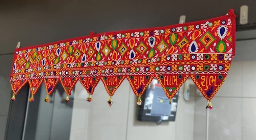 Traditional Embroidery Handwork Bandarwal Toran