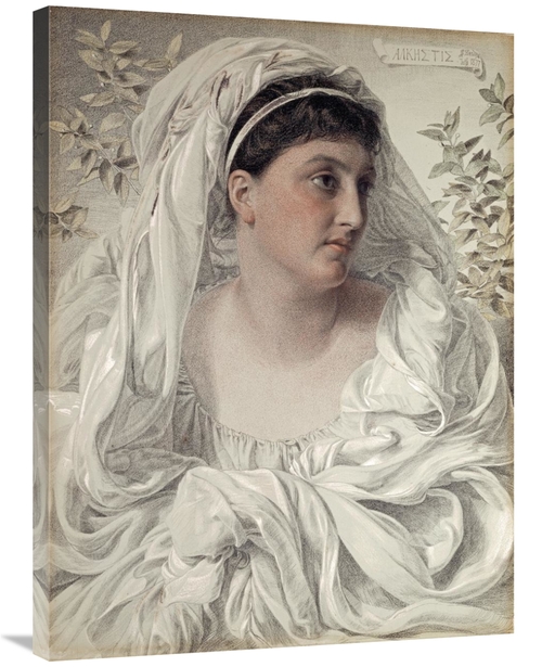 Global Gallery GCS-267232-36-142 36 in. Alcestis - a Portrait of Lady 