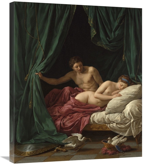 Global Gallery GCS-459889-30-142 30 in. Mars & Venus, Allegory of 