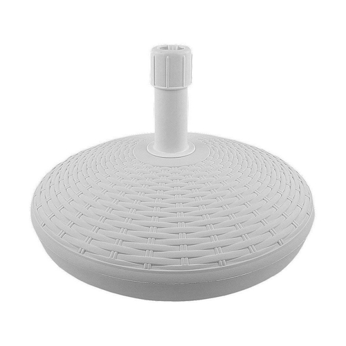 Base for beach umbrella IPAE Progarden White polypropylene