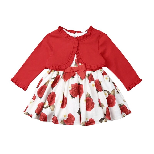 Pudcoco Autumn Toddler Kids Baby Girls Clothes Set