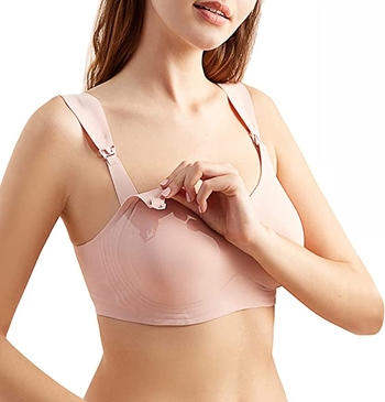 Seamless Ultra-Soft Maternity and Nursing Bra