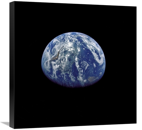 Global Gallery GCS-393567-2424-142 24 x 24 in. View of Earth from Apol