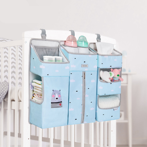 Baby Crib Organizer Nursery Decor